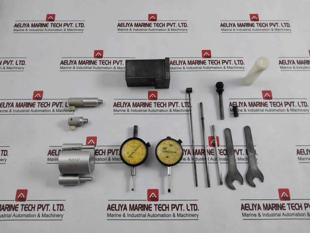 Caterpillar Cat 9U5132 Complete Measuring Dial Indicator Tool Set 0–25 Mm - Image 2
