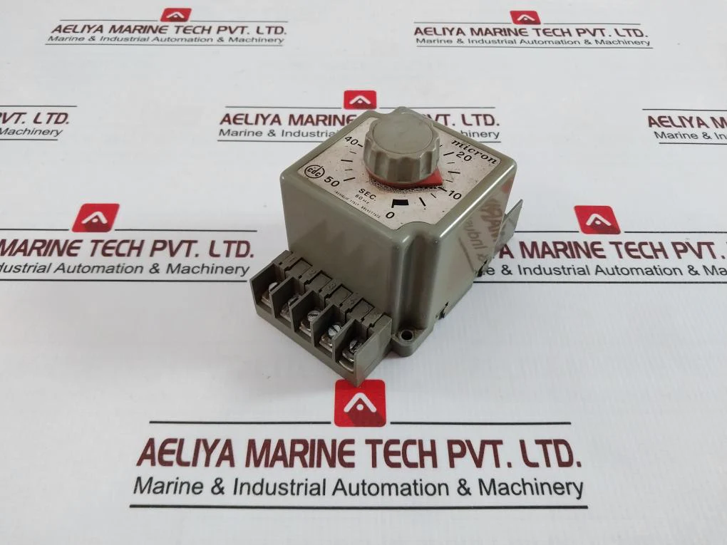 Cdc 0411 Timer Delay Relay 0-50 Sec 110V 60Hz 6A-380V Sch.731 - Image 2