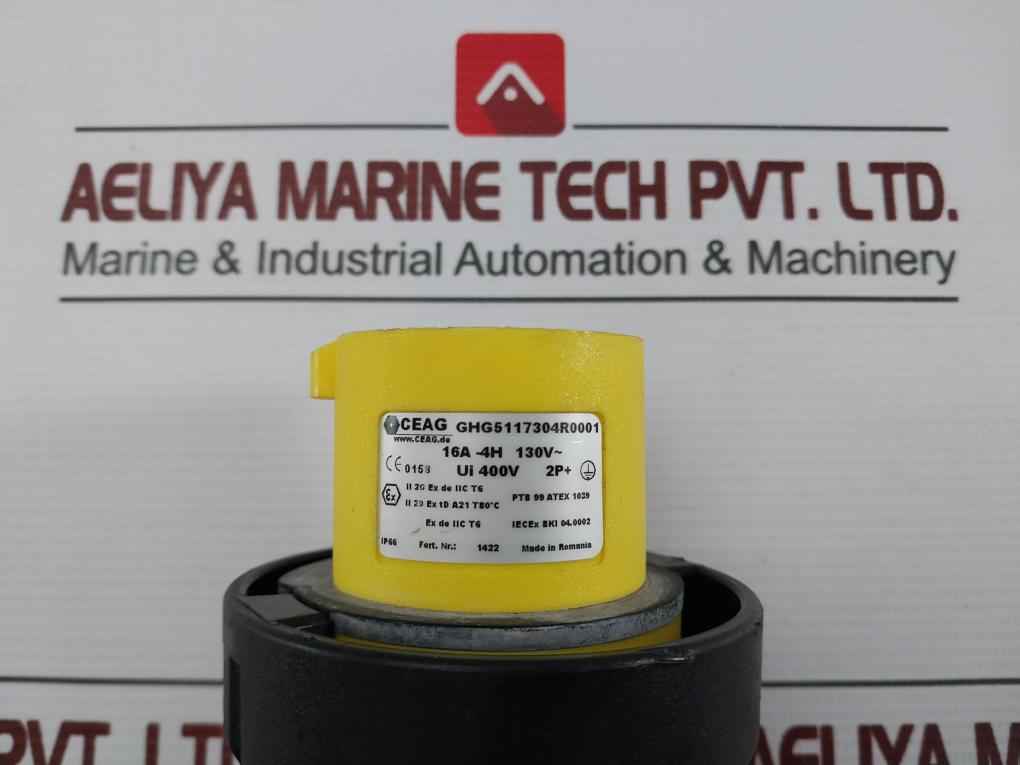 Ceag Ghg5117304R0001 2P+ Power Connector Plug Ip66 - Image 8