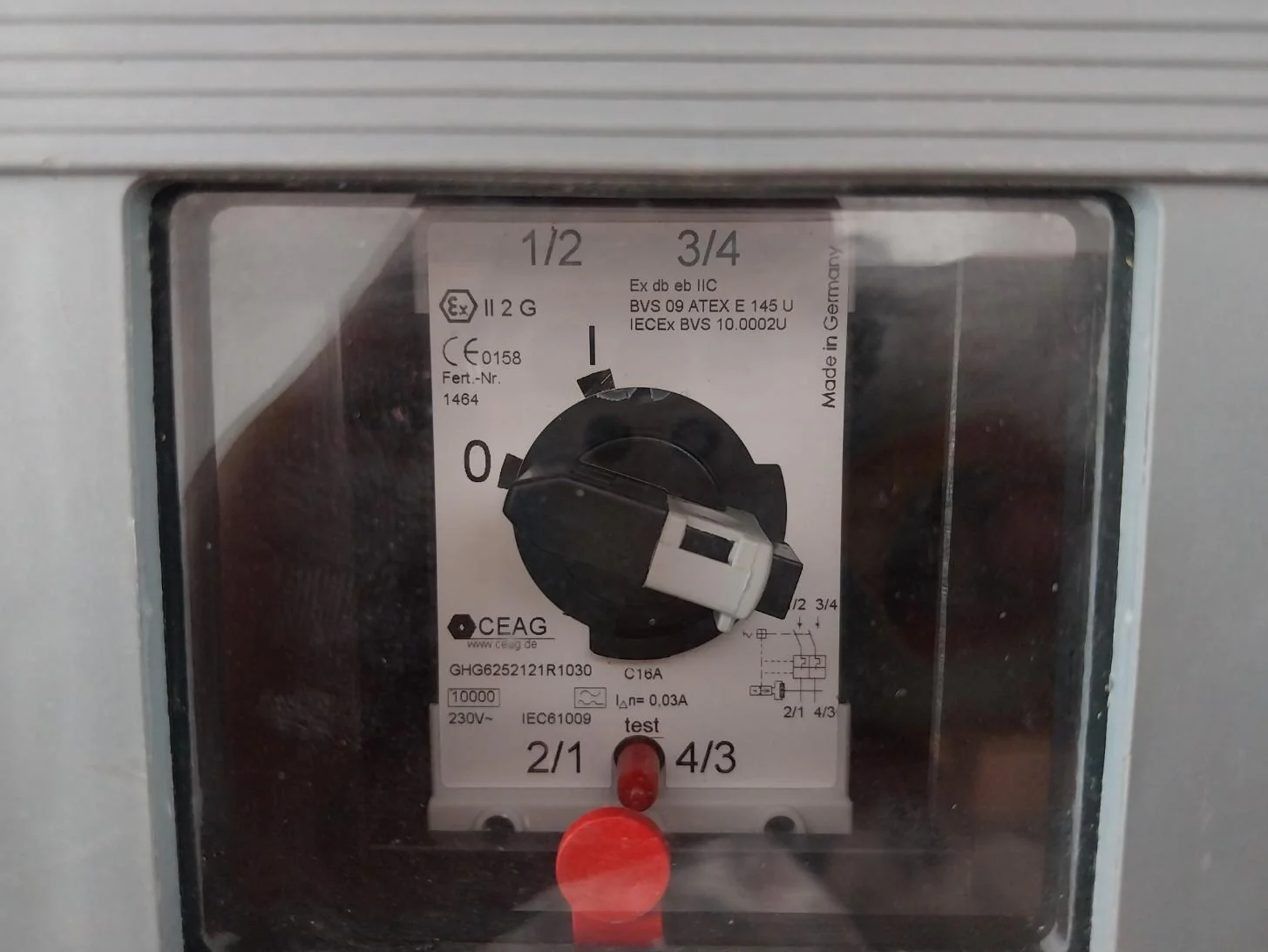 Ceag Ghg6190003R7221 Enclosed Switch Disconnector Unit 230V 50Hz - Image 11