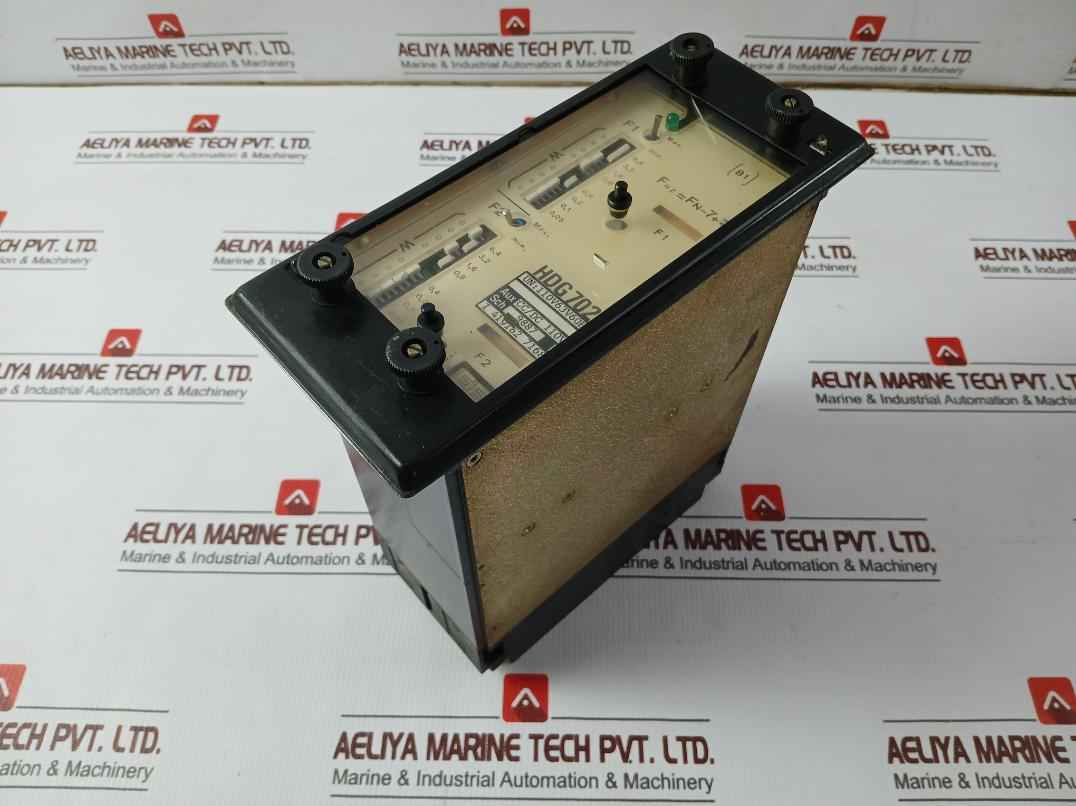 Cee Hdg7020 Frequency Relay 110V 63V 60Hz Sch 9887 B - Image 3