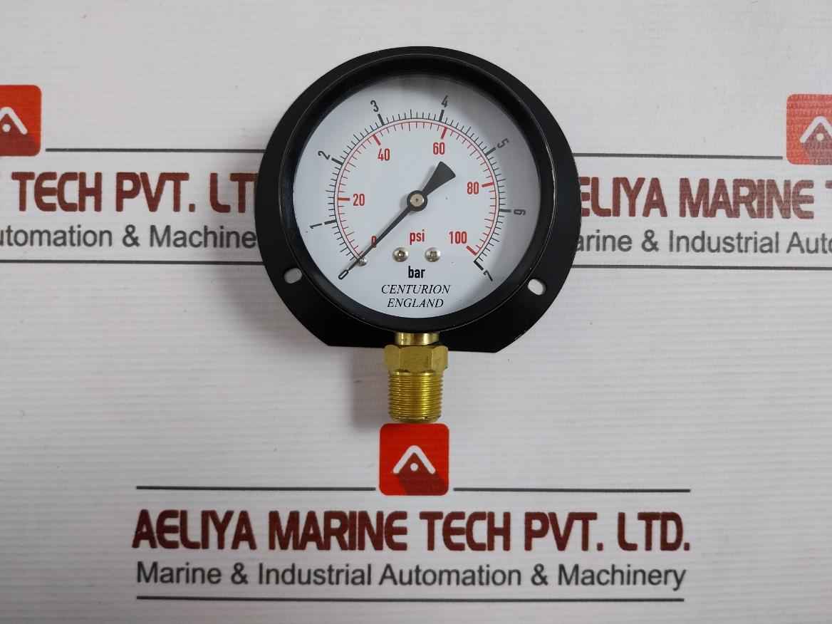 Centurion Pressure Gauge 0-100Psi 0-7Bar - Image 2