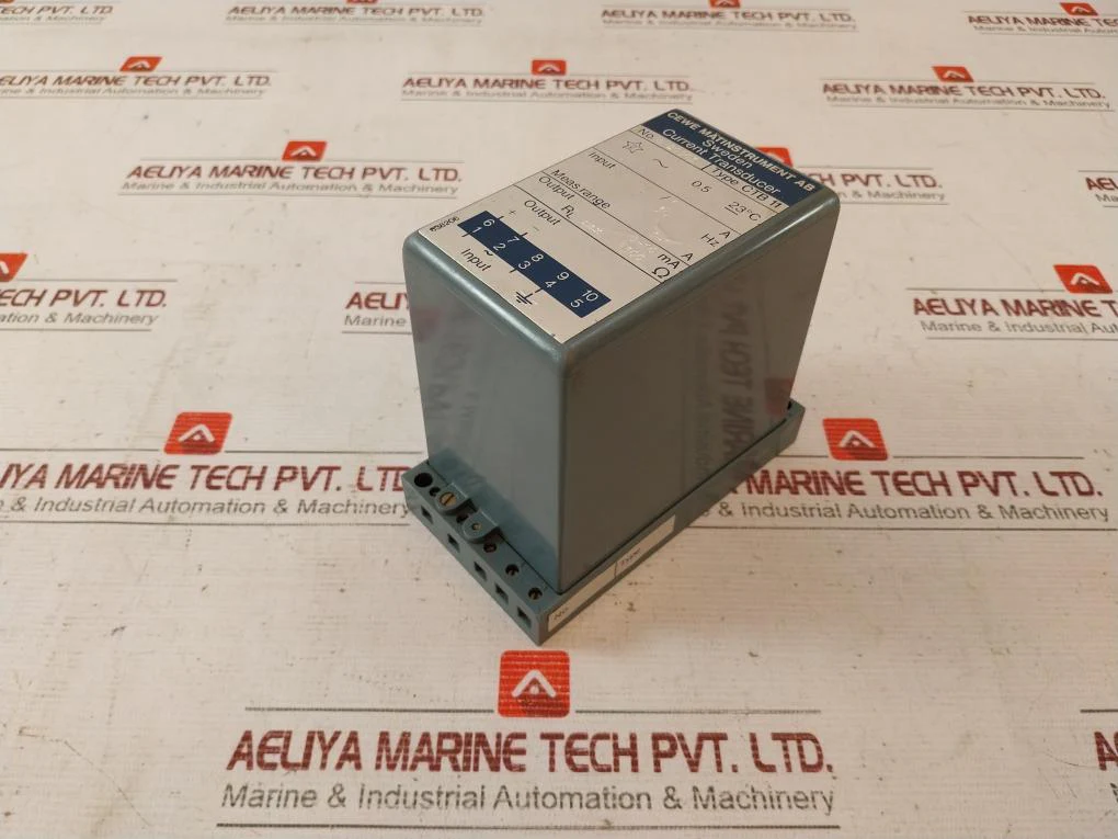 Cewe Mätinstrument Ctb 11 Current Transducer 1A 50Hz 0–10 Ma 638206 - Image 3