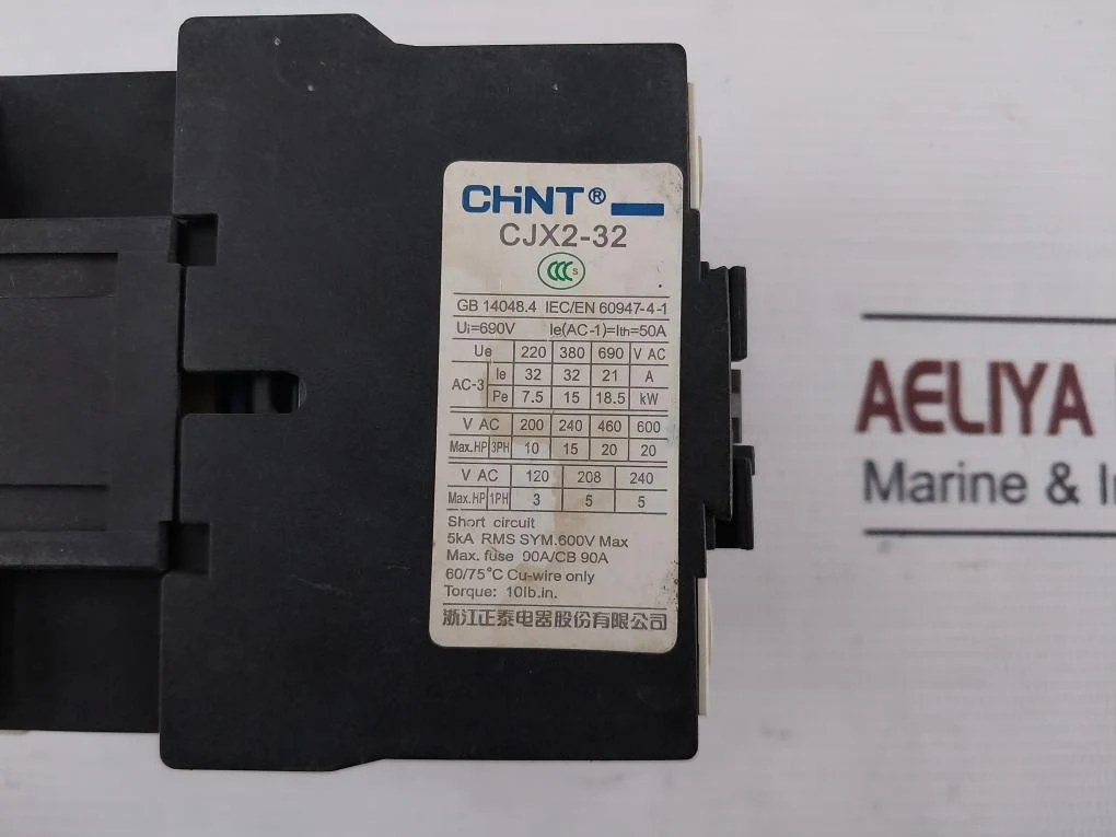 Chint Cjx2-32 Contactor 220V 50Hz 50A - Image 5