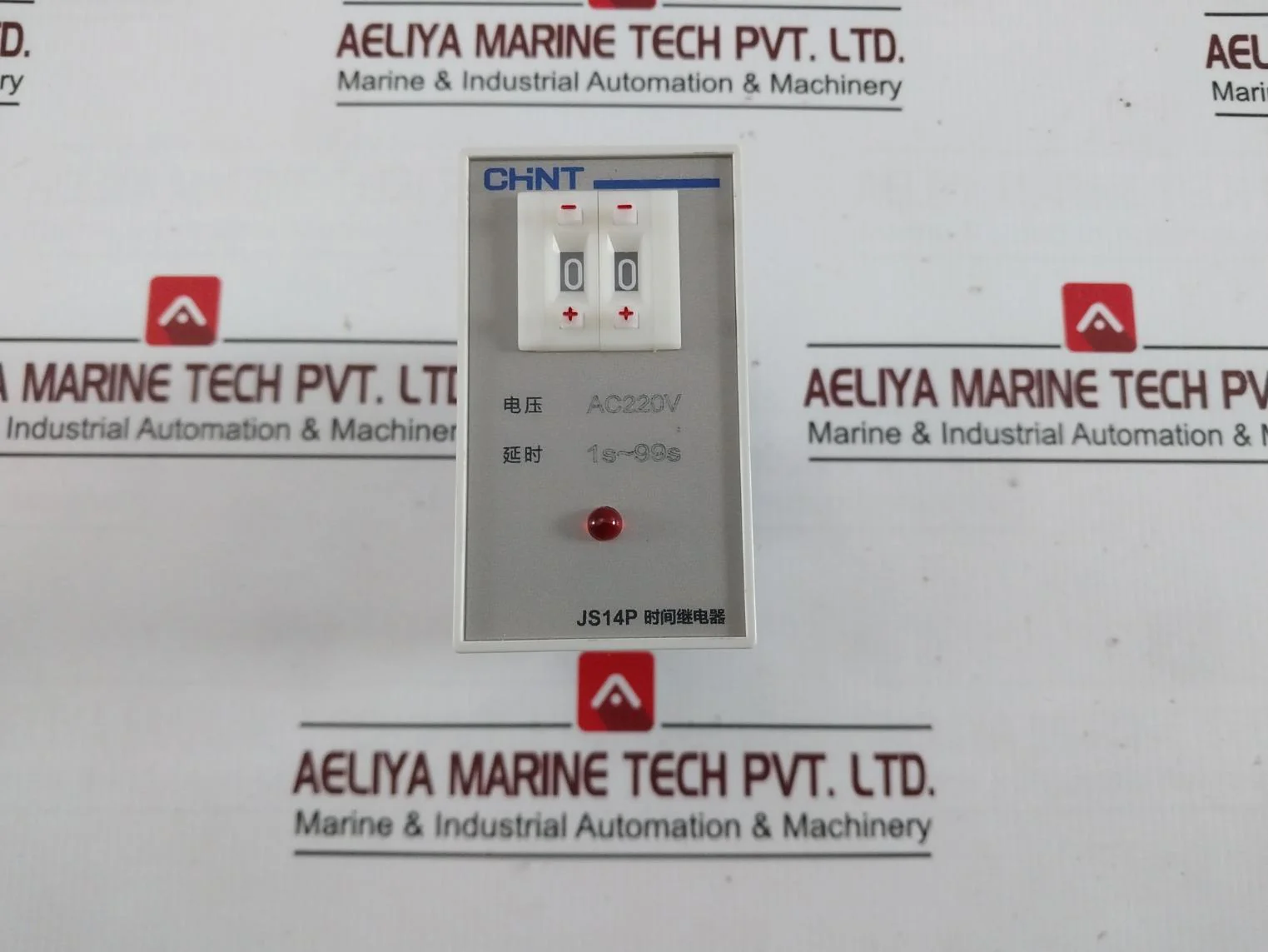 Chint Electric Js14P Electrical Time Relay Ac220V 50Hz 5A 1-99 Sec - Image 2