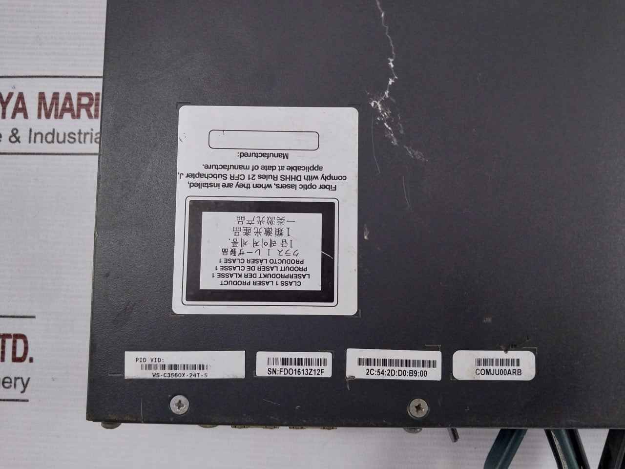 Cisco Ws-c3560X-24T-s Managed Network Switch Pa-1351-1-lf Gfc0412Ds - Image 29