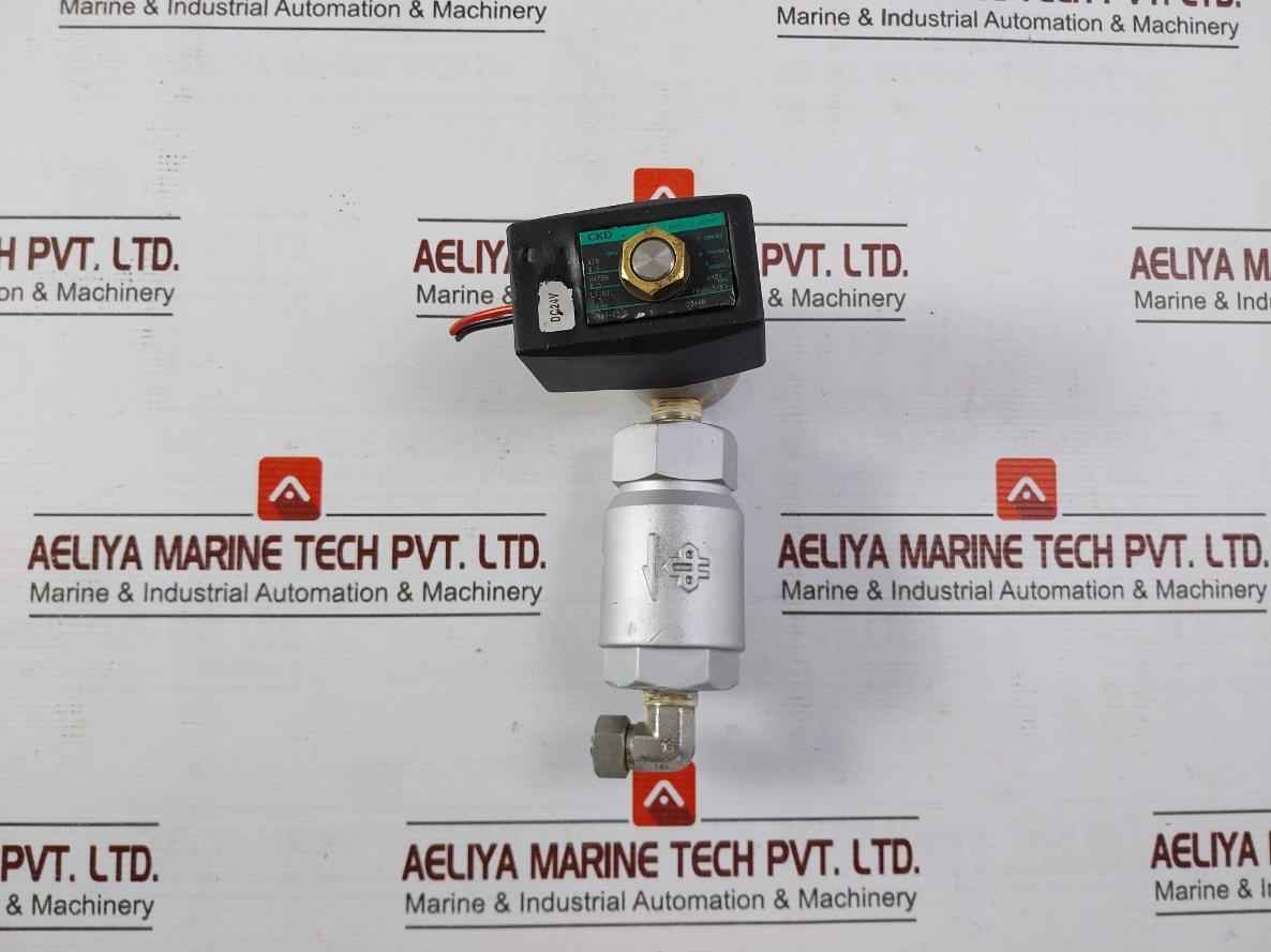 Ckd Ab41-03-5 Solenoid Valve Dc24V - Image 2