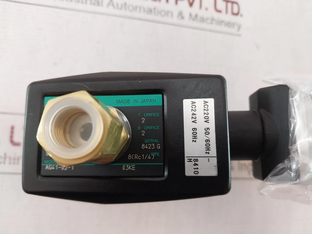 Ckd Ag41-02-1 Solenoid Valve Ua-400, 81758-8684-08 Ac220V 50/60Hz Ac242V - Image 11
