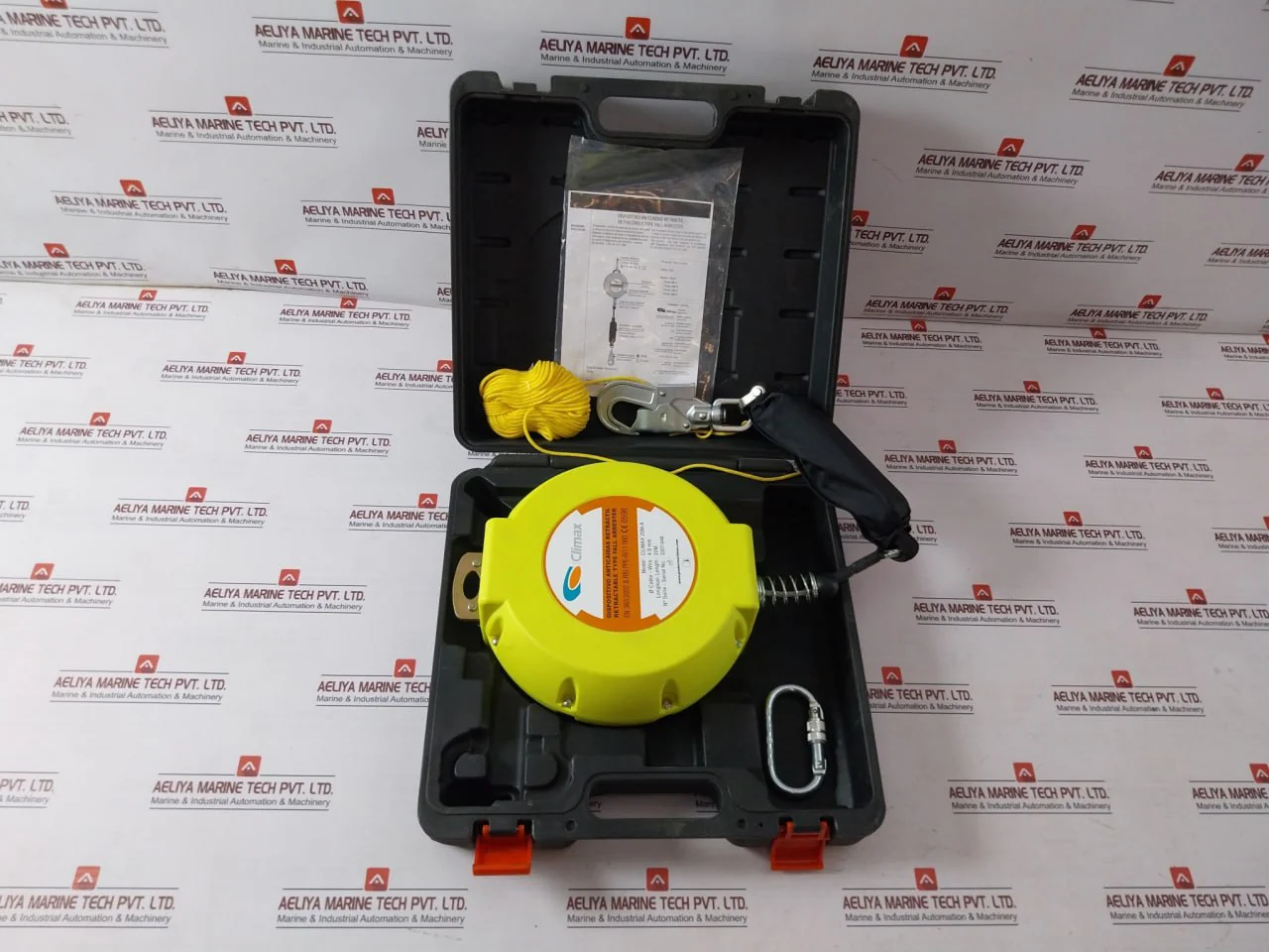 Climax 20M-a Fall Arrester Stopper Retractable Steel 20M Cable With Snap Hook - Image 3
