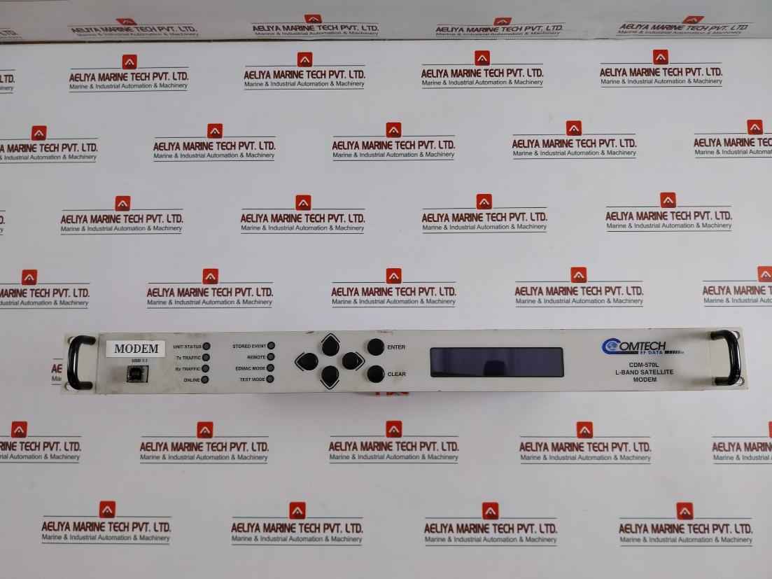 Comtech Cdm-570L L-band Satellite Modem 950-2000 Mhz 100–250 Vac 50/60 Hz - Image 4