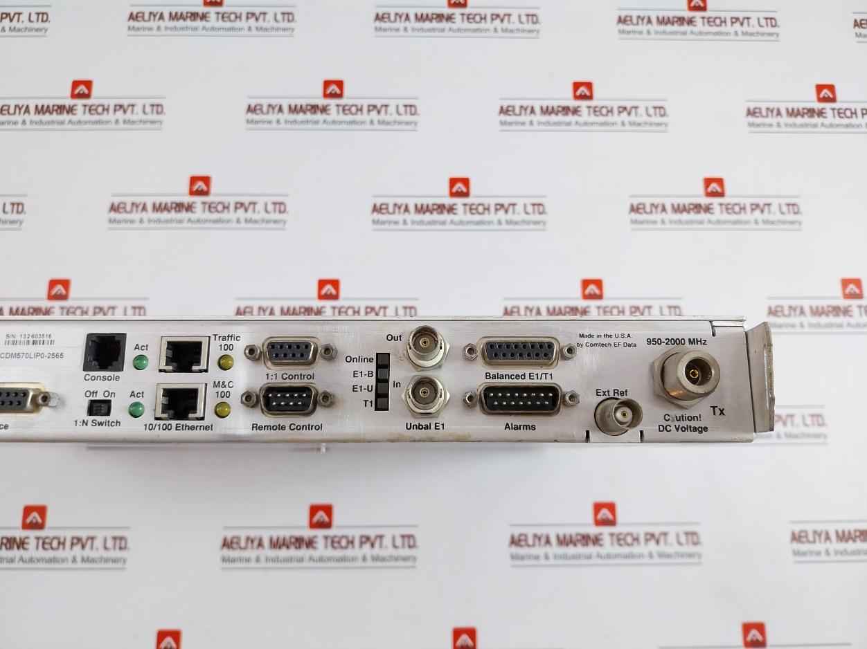 Comtech Cdm-570L L-band Satellite Modem 950-2000 Mhz 100–250 Vac 50/60 Hz - Image 8
