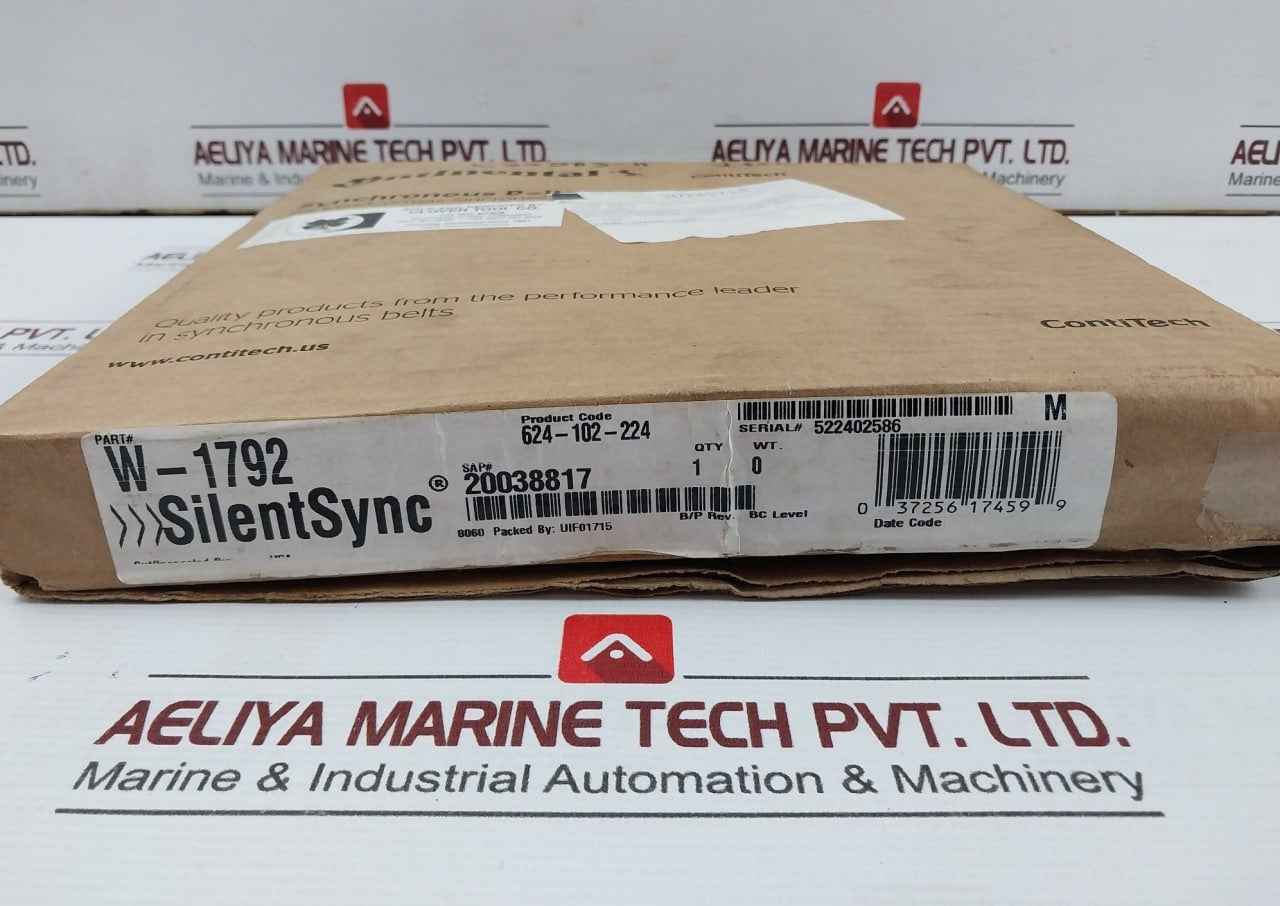 Continental W-1792 Synchronous Belt 8Mm 224Dt 32Mm 1791 97Mm 20038817 - Image 8