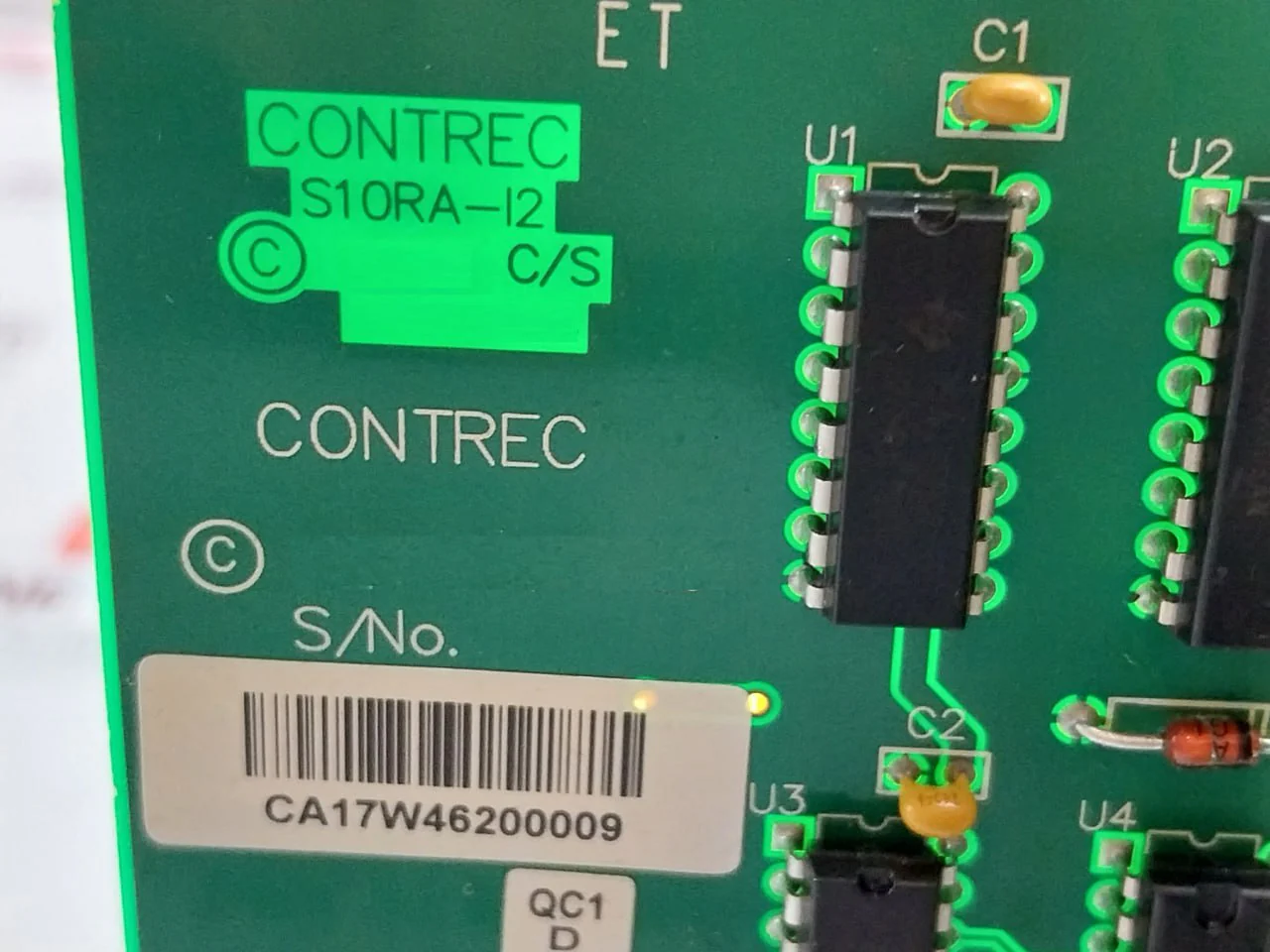 Contrec S10Ra-ssr-i2 Output Board Ca17W38300021 - Image 6