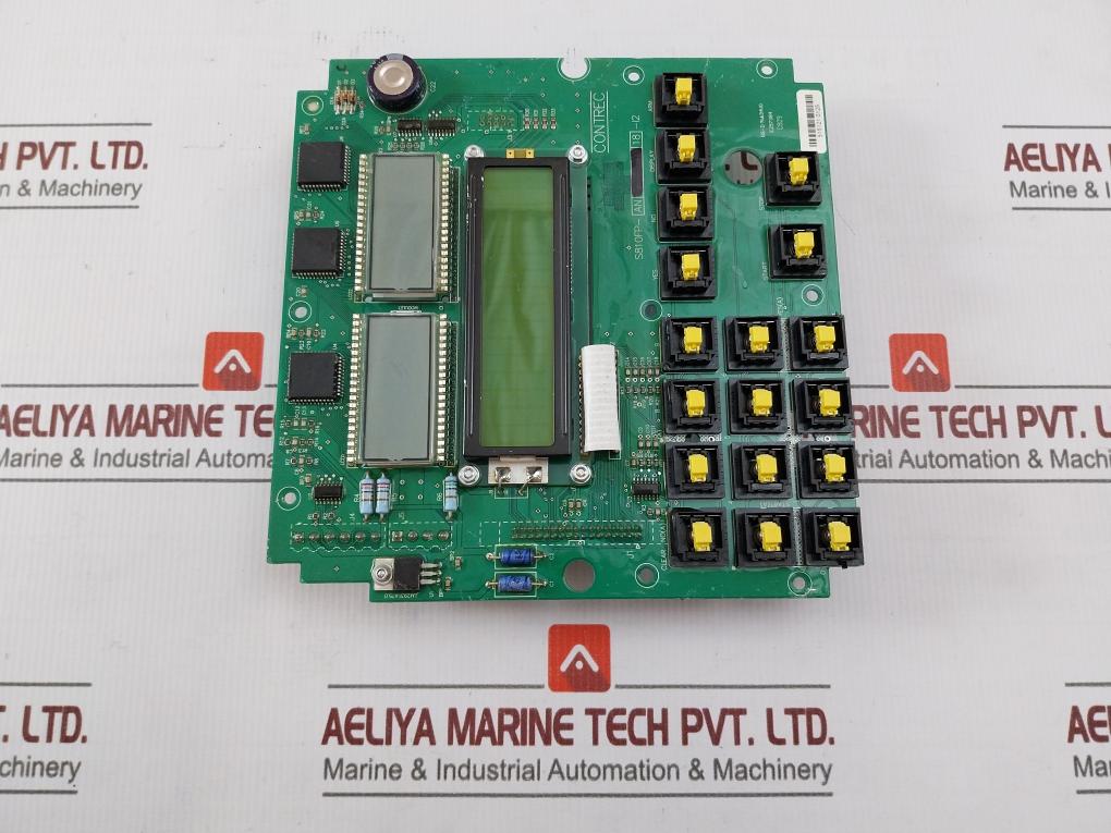 Contrec S810Fp-an18-i2 Pcb For Preset Controller Rev A S0953E2-b0 - Image 3