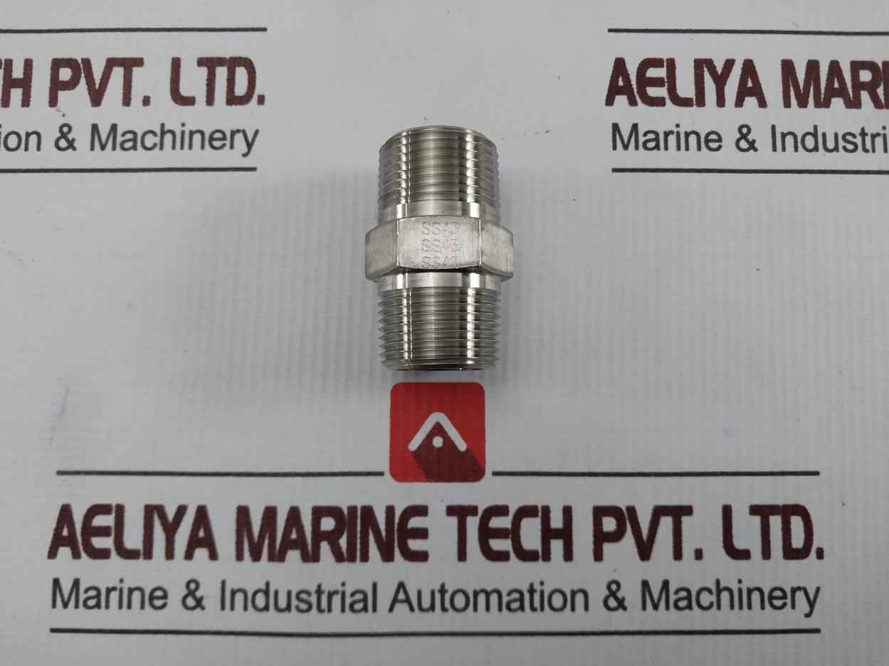 Control Flow 978438 Hex Nipple 3/4 Npt,Ss43 - Image 4