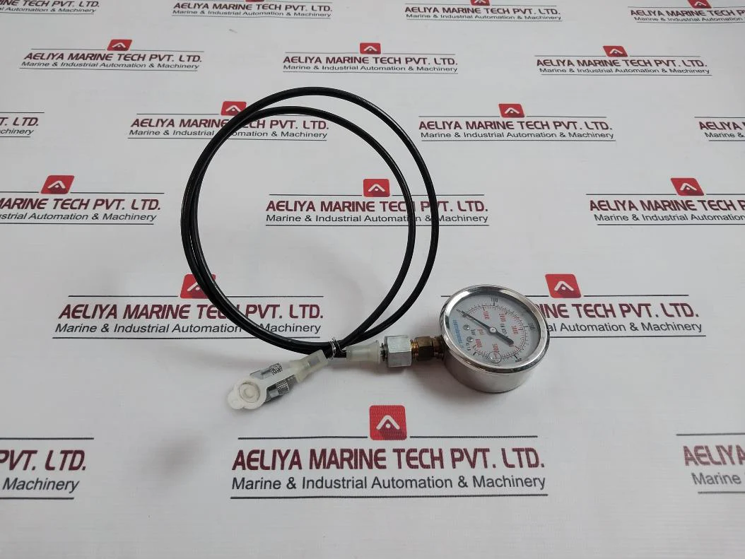 Control Process 0-400 Bar Pressure Gauge 0-6000 Psi En 837-1 - Image 2