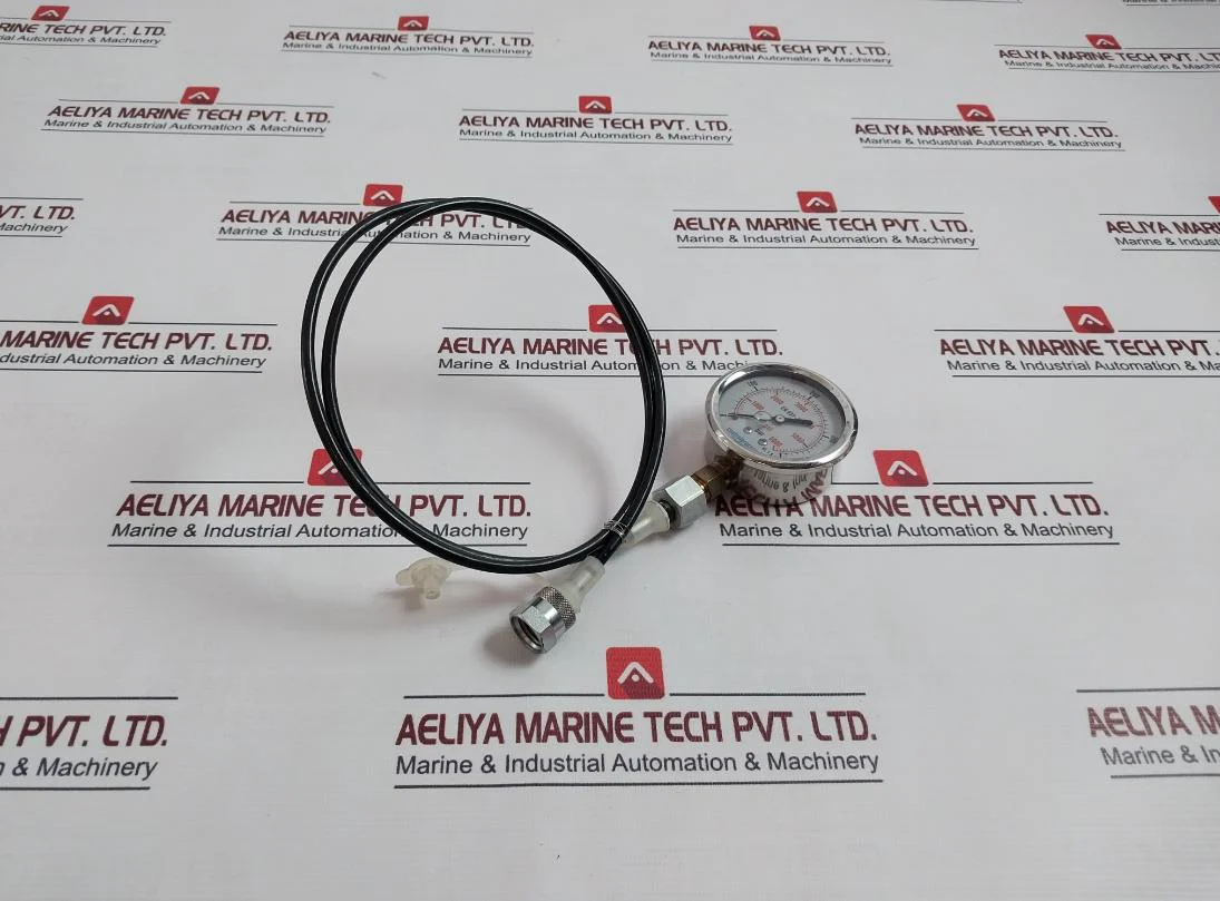 Control Process 0-400 Bar Pressure Gauge 0-6000 Psi En 837-1 - Image 4