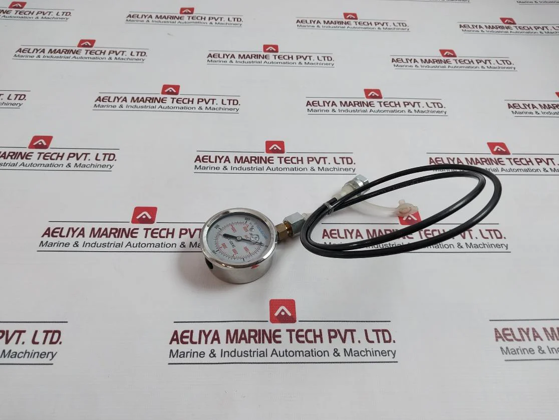 Control Process 0-400 Bar Pressure Gauge 0-6000 Psi En 837-1 - Image 5