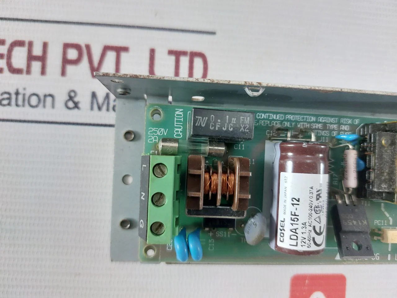 Cosel Lda15F-12 Switching Mode Power Supply Ac100-240V 50 – 60 Hz 0.37A St2 - Image 9