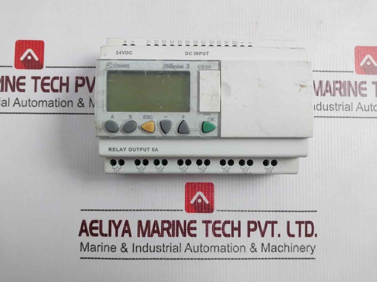Crouzet Cd20 Programmable Logic Controller  24vdc 6w Max 88 970 051 - Image 2
