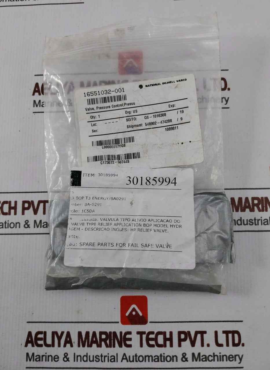 Csc 532T1-2M-150 Hp Relief Valve For Fail Safe Valve L00000017Yg8 - Image 11