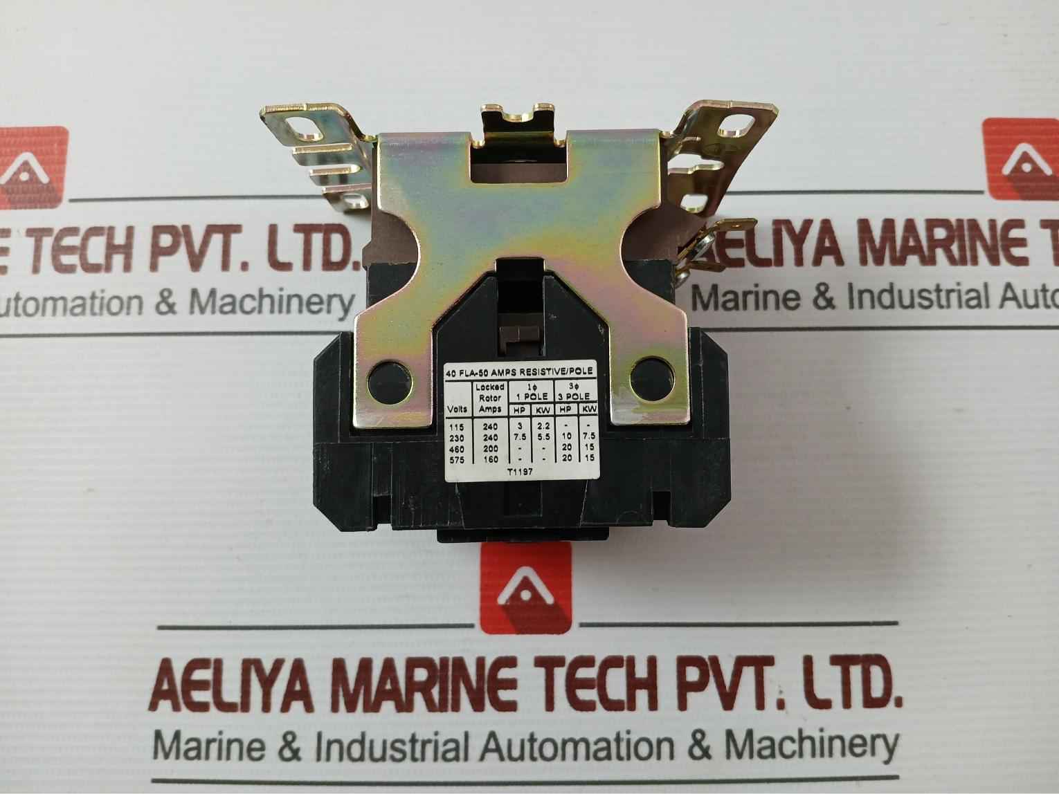 Cutler-hammer C25Dna3402 Contactor 40A/50-60Hz - Image 7