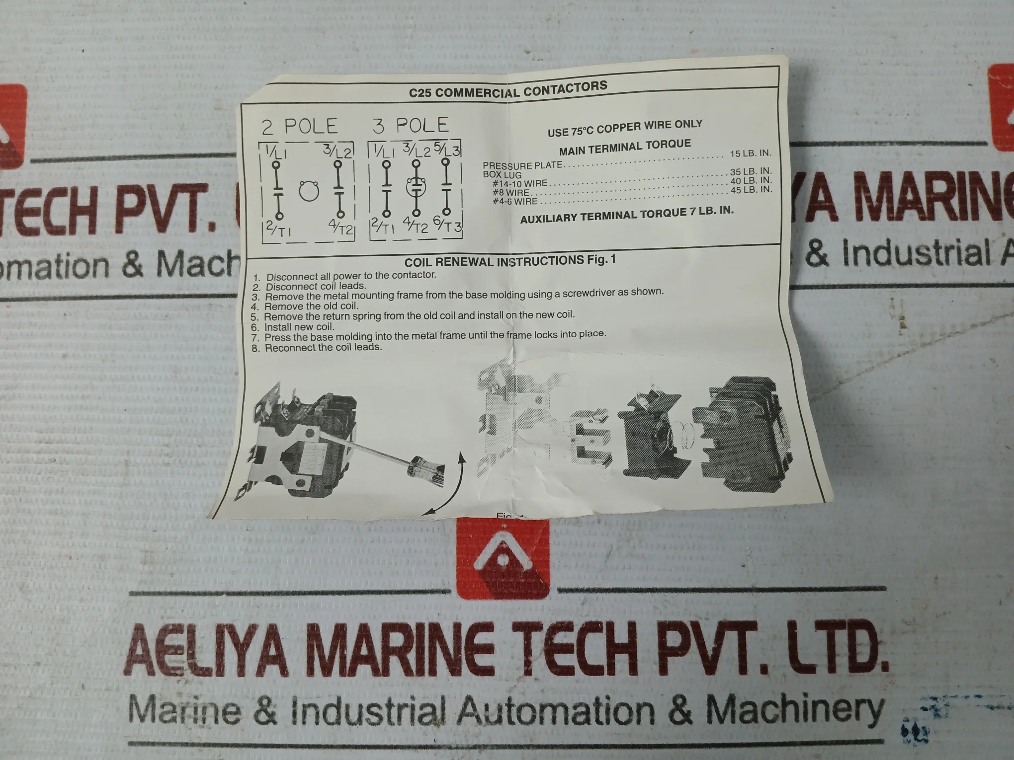 Cutler-hammer C25Dna3402T Definite Purpose Contactor 24V 50-60Hz 7 Lb.In. - Image 13