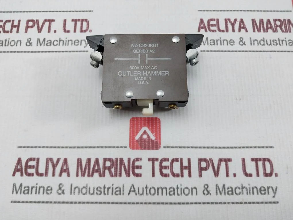 Cutler-hammer C320Kb1 Auxiliary Contact Block 600Vac - Image 4