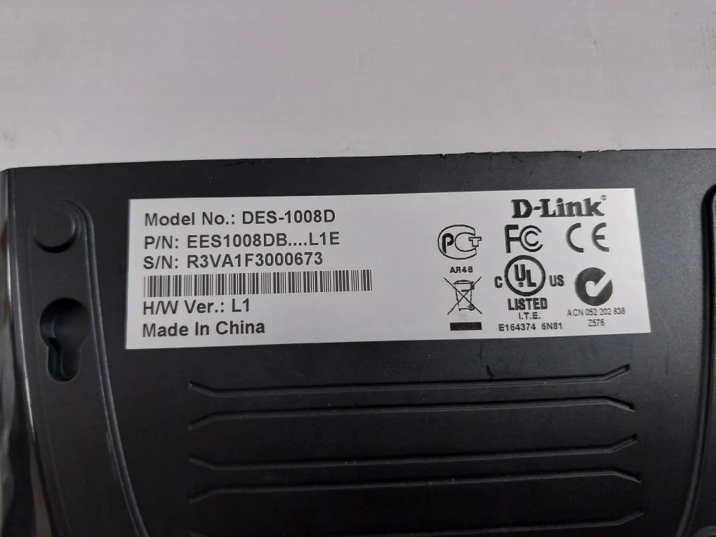 D-link Des-1008D Port Fast Ethernet Switch L1 - Image 5