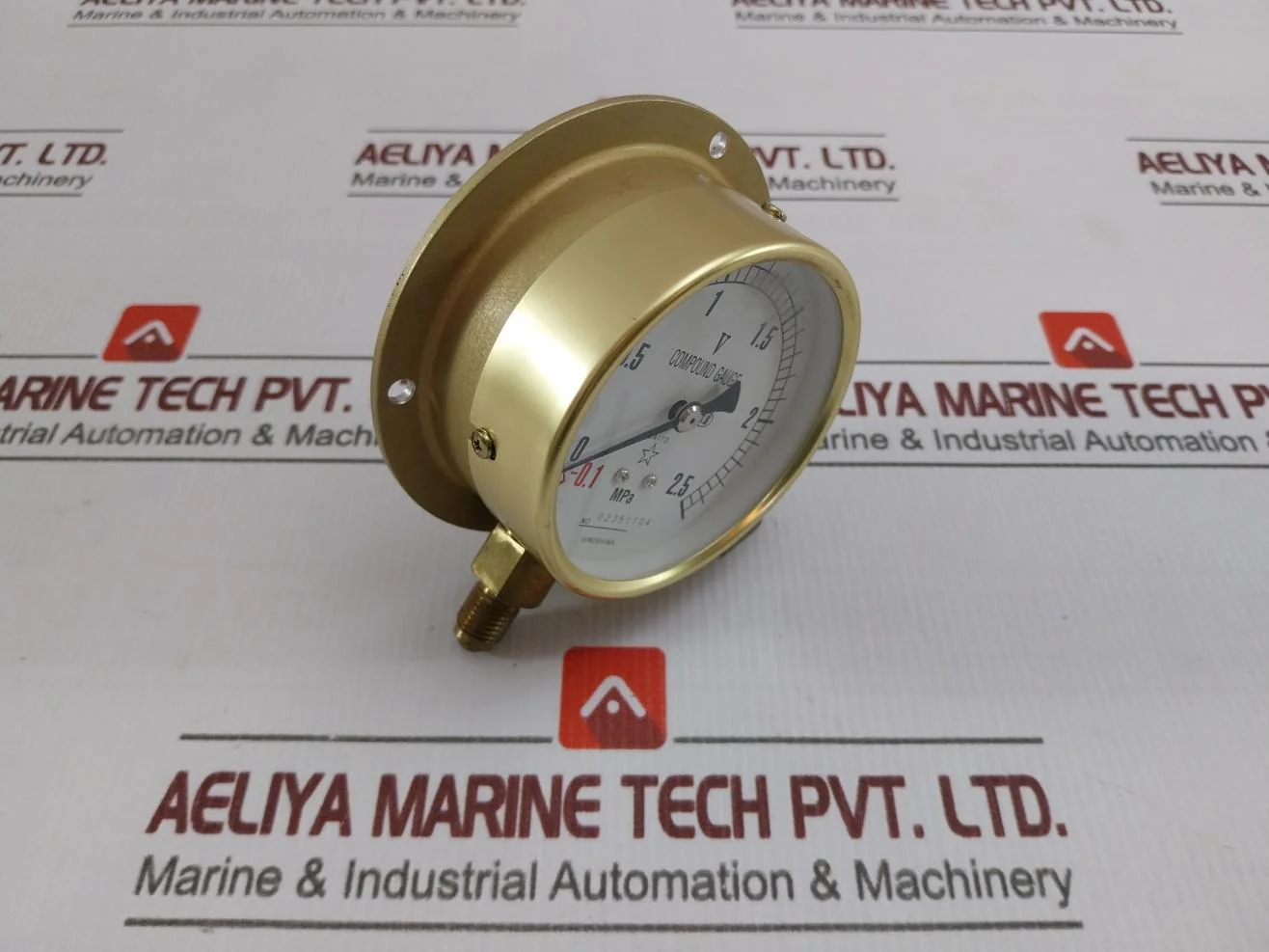 Daito Keiki Bu Pressure Gauge 75Mm 2.5 Mpa-0.1Mpa - Image 3