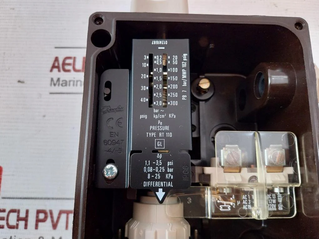 Danfoss Rt 110 Pressure Switch En 60947-4/-5 3-40 Psig - Image 14
