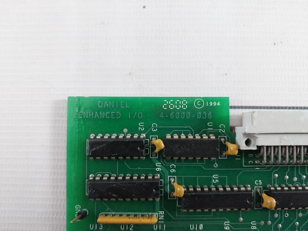 Daniel 4-6000-036 Enhanced I/O Printed Circuit Board Pcb Be-12813 Rev A 94V-0 - Image 7