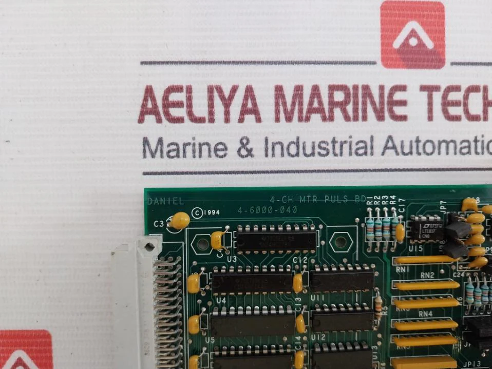 Daniel 4-6000-040 Channel Meter Pulse Pc Board 94V-0 Rev.B 5-0C - Image 7