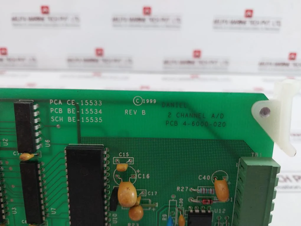 Daniel Pcb 4-6000-020 2 Channel Printed Circuit Board Rev: B - Image 6