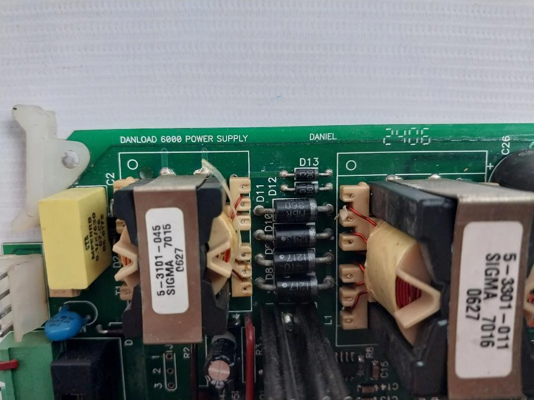 Daniel Pcb 4-6000-111 Printed Circuit Board Rev.C 110-125Vac - Image 4