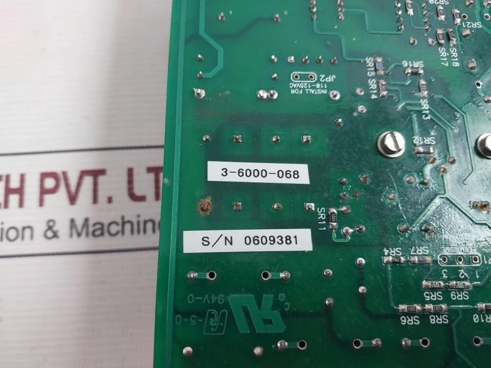 Daniel Pcb 4-6000-111 Printed Circuit Board Rev.C 110-125Vac - Image 9