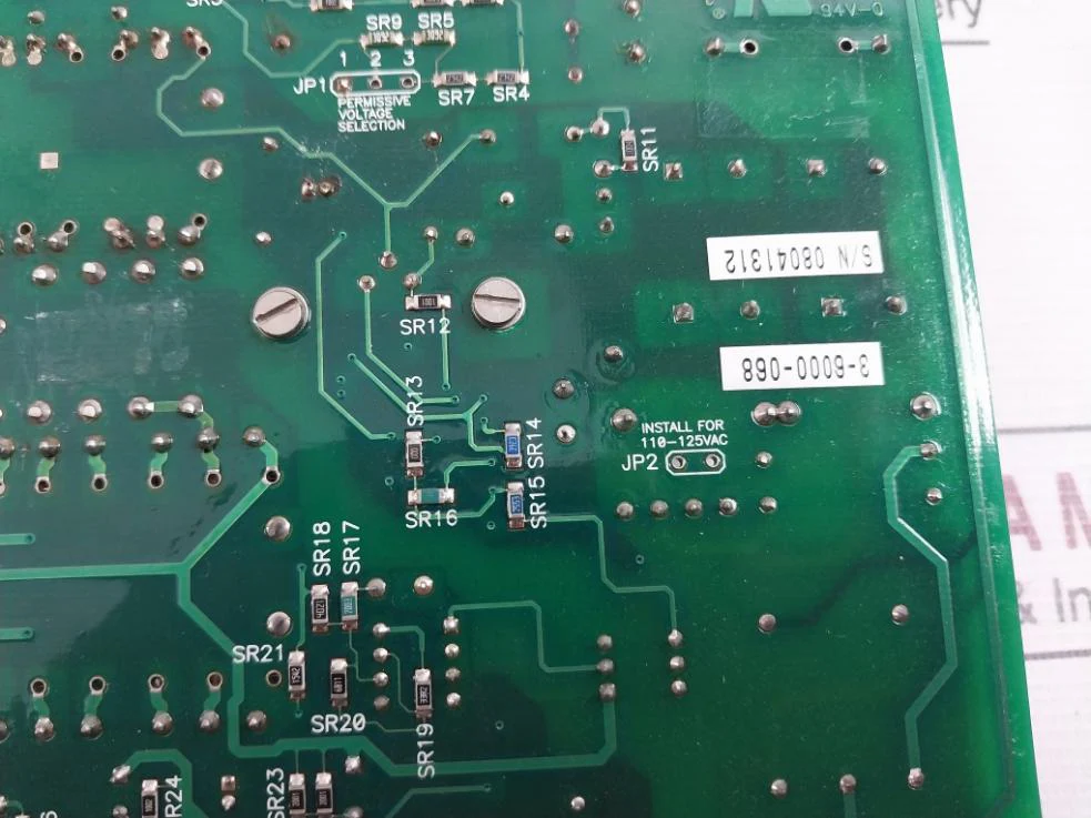 Daniel Pcb 4-6000-111 Printed Circuit Board Rev.C 110-125Vac 94V-0 - Image 4