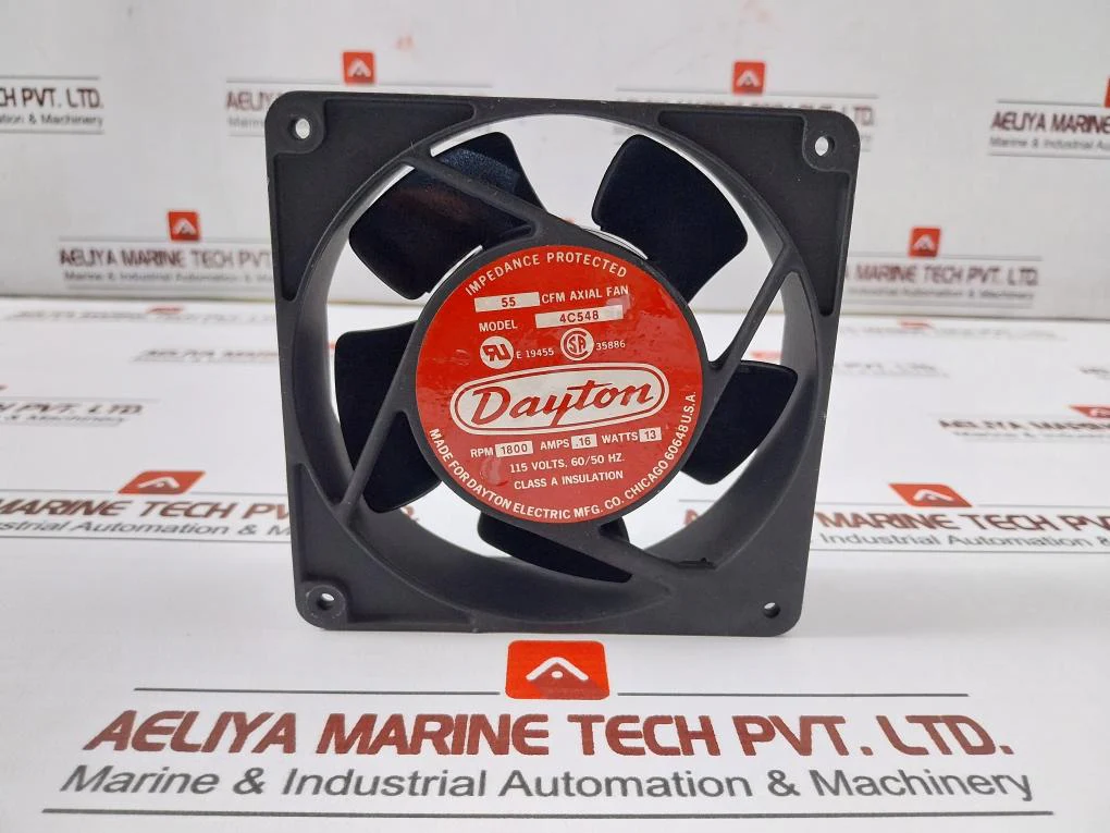 Dayton 4C548 Ac Axial Fan 115V Ac - Image 2