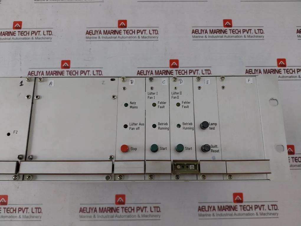 Deckma Mod 2000 Fire Alarm System Bicc-vero 017-10112L 2-164306-4 Amp 9226 - Image 4