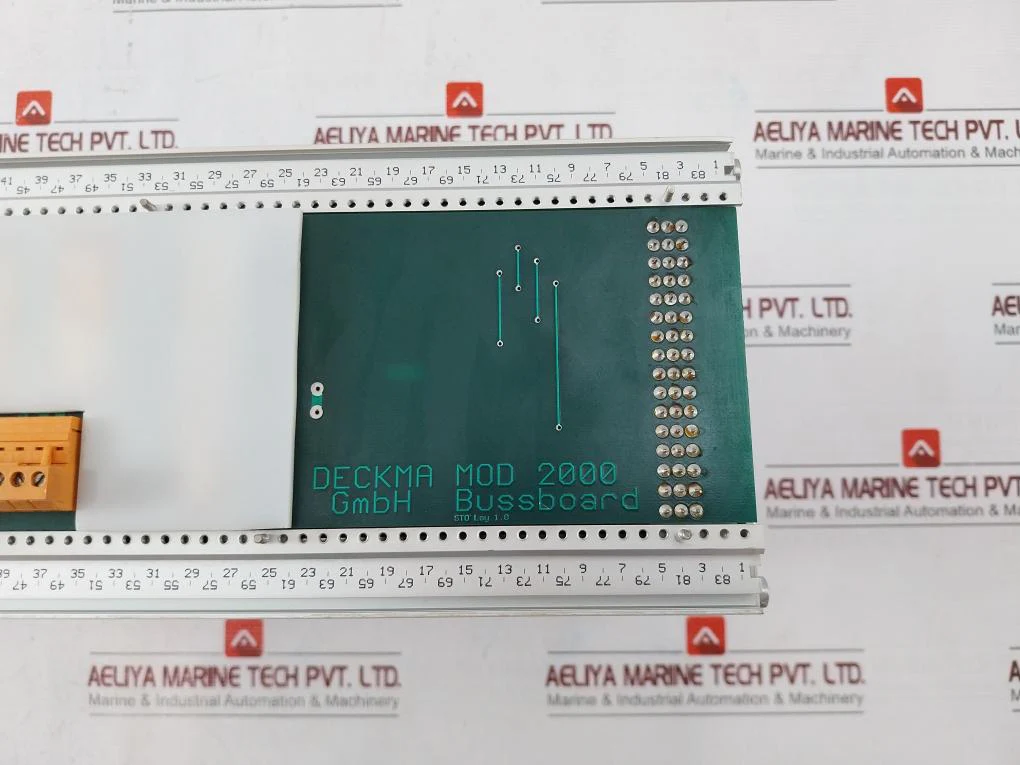 Deckma Mod 2000 Fire Alarm System Bicc-vero 017-10112L 2-164306-4 Amp 9226 - Image 6