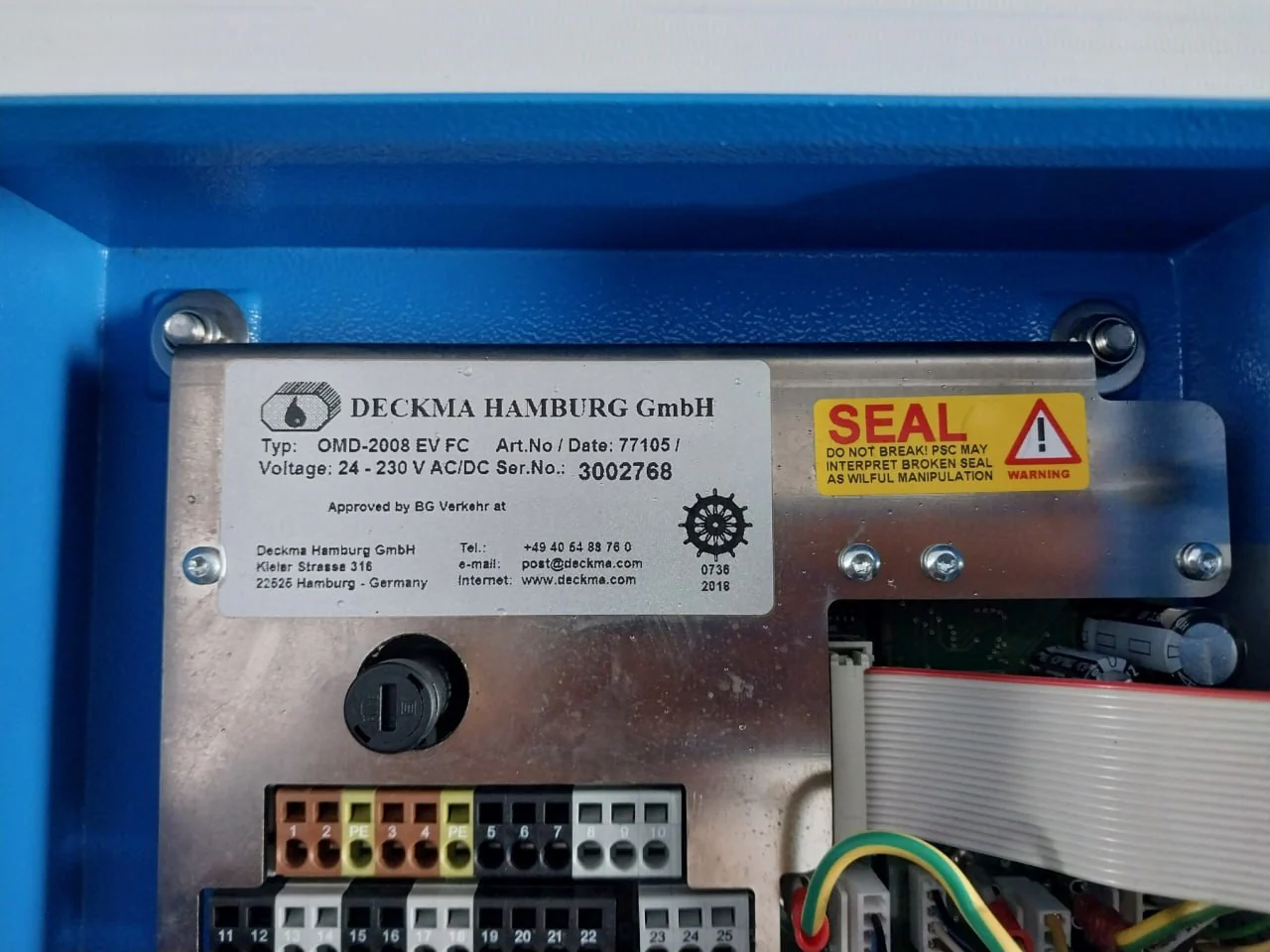 Deckma Omd-2008 Ev Fc Mcu Bilge Alarm 24-230Vac/Dc 10Bar 80˚C Ip65 - Image 23