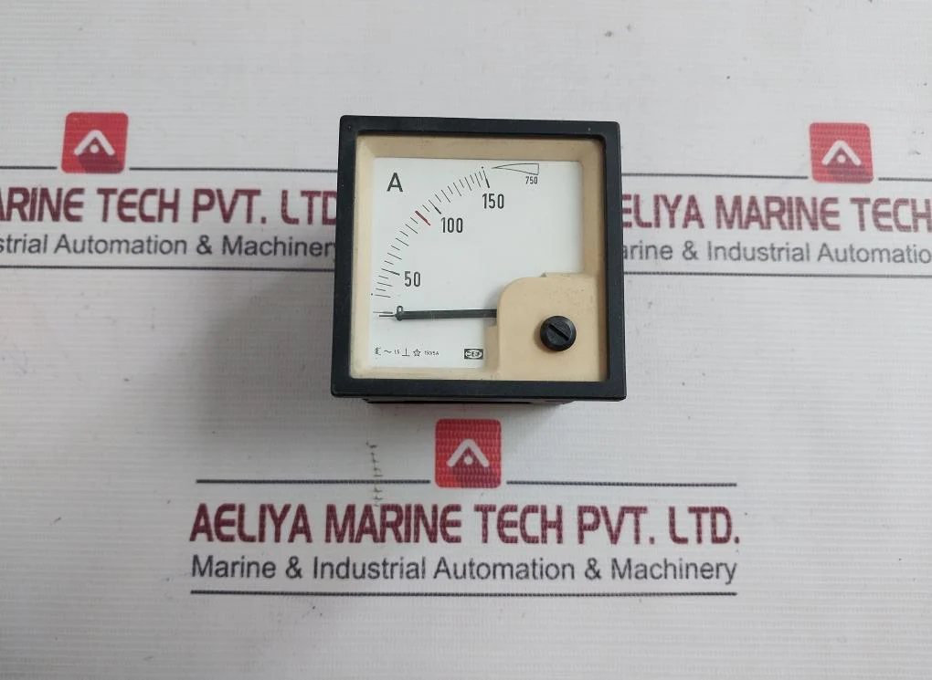 Deif 150/5A Ammeter 5/10A-91 0-150A X5 - Image 3