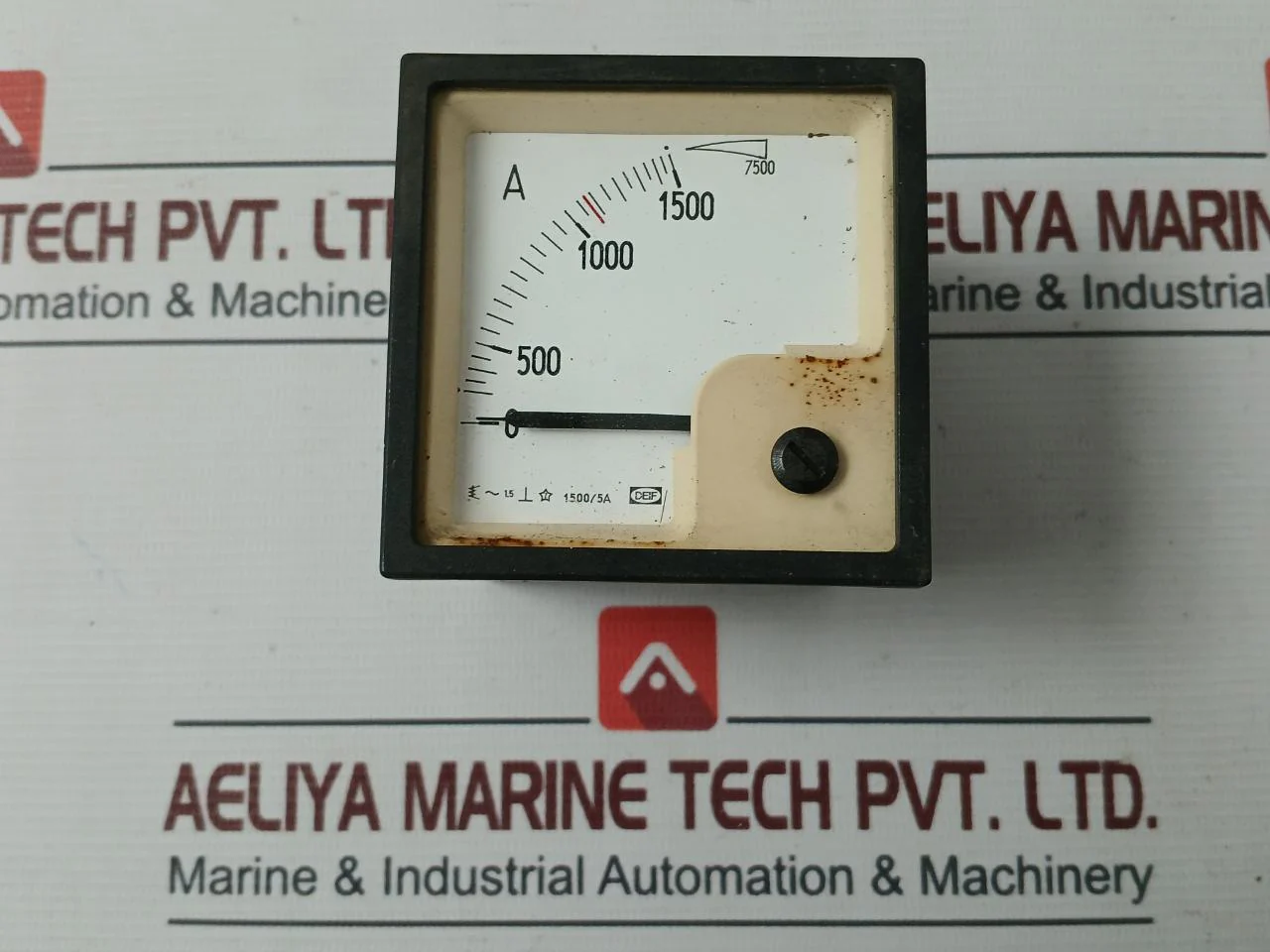 Deif 1500/5A Analog Ammeter Meter - Image 2