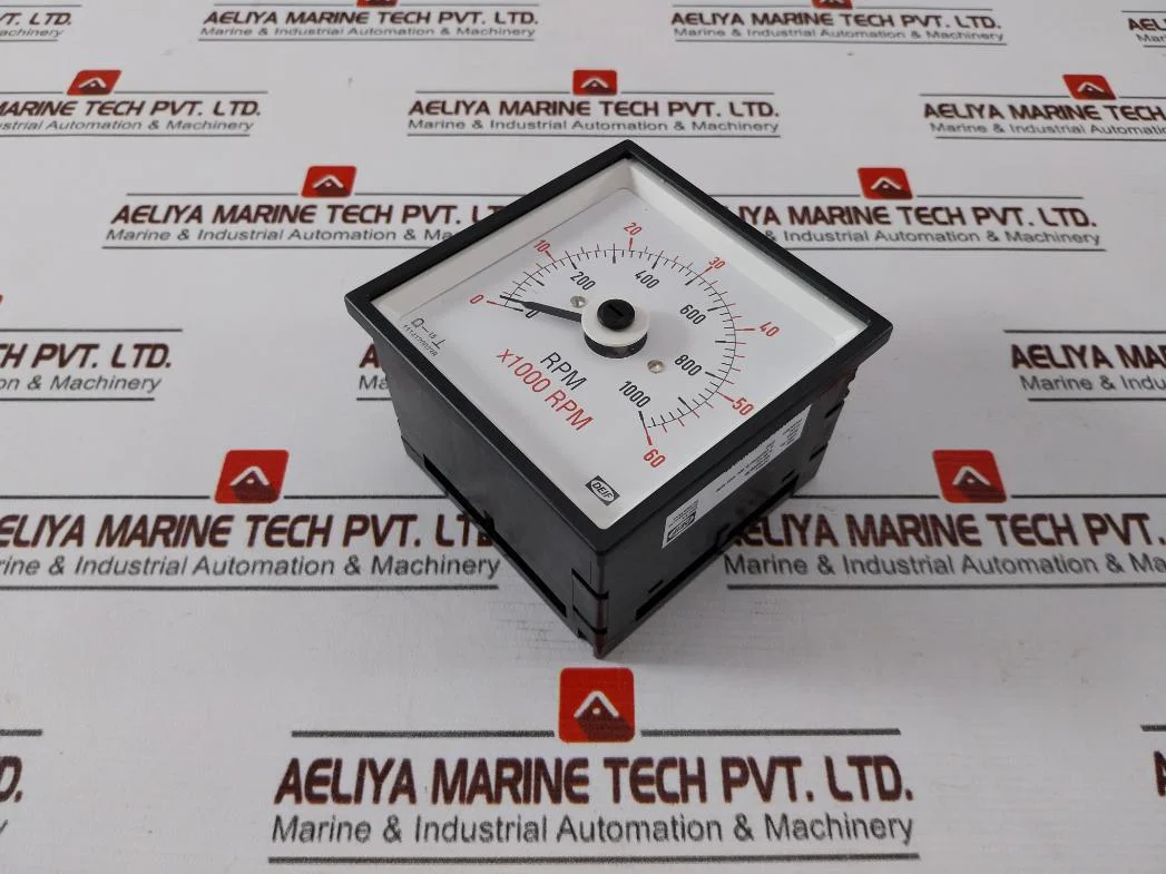 Deif Dq96-c Analog Panel Rpm Meter 0-1000Rpm/0-60X 1000 Rpm 110110908 Ip52 - Image 4