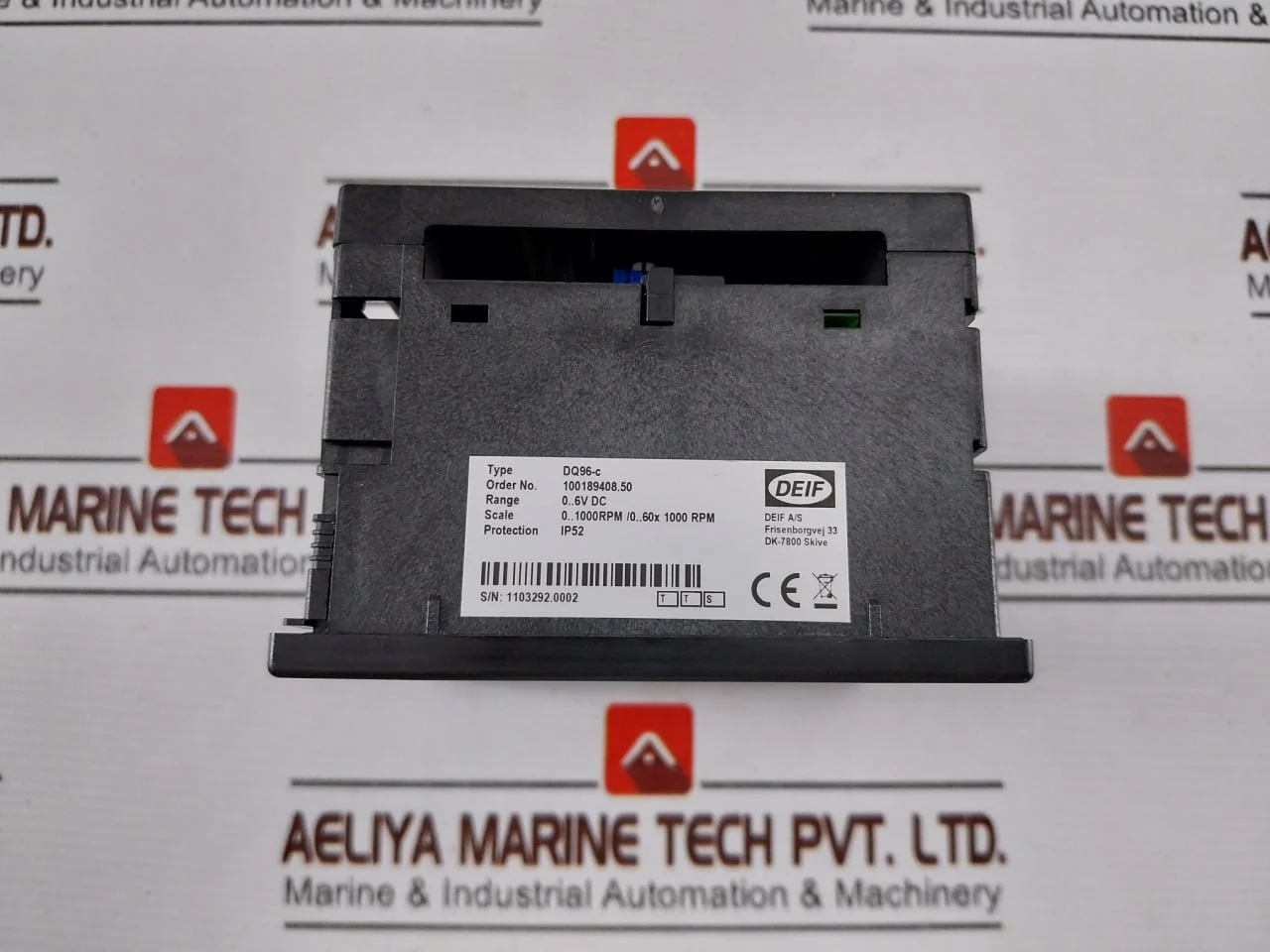 Deif Dq96-c Analog Panel Rpm Meter 0-1000Rpm/0-60X 1000 Rpm 110110908 Ip52 - Image 6