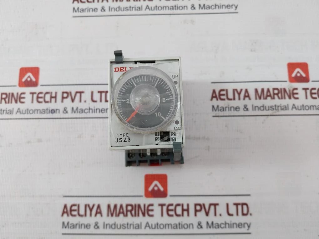 Delixi Jsz3A-a Conversion Time Relay Module With Base Tp28X-e Ac 220V - Image 2