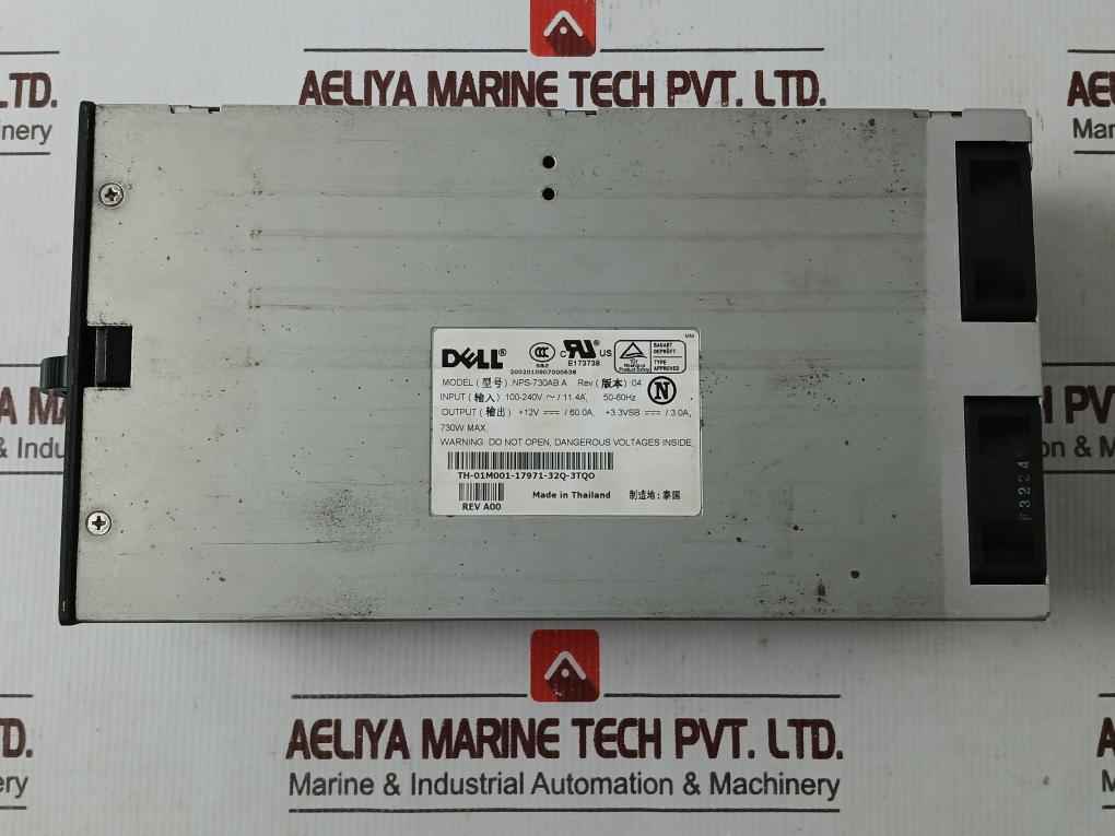 Dell Nps-730Ab A Power Supply 100-240V-/11.4A, 50-60Hz - Image 6