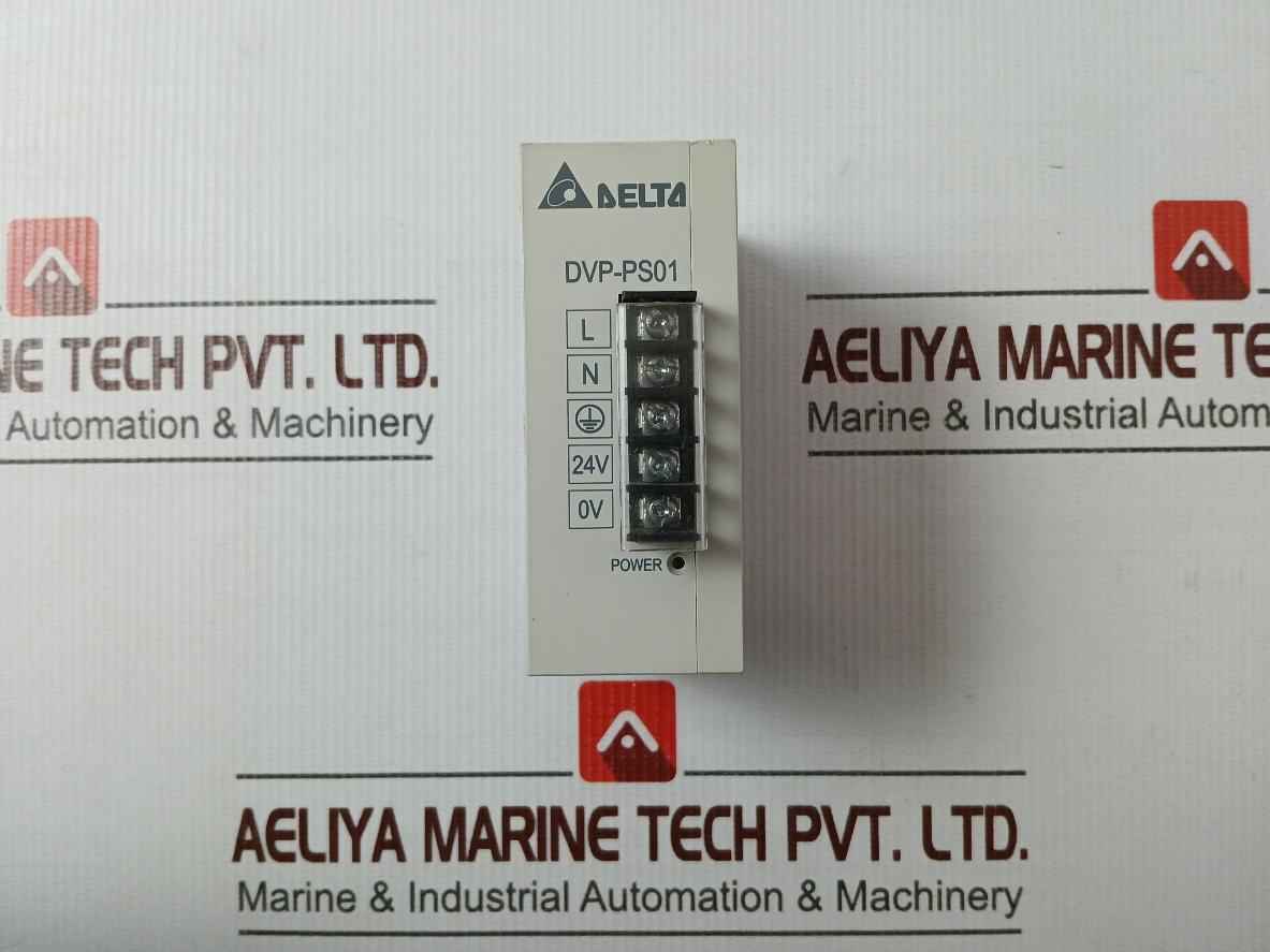 Delta Dvpps01 Power Supply Module 24Vdc 1.0A 50/60Hz