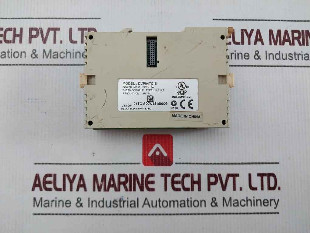 Delta Electronics Dvp04Tc-s Plc Temperature Measurement Module 24Vdc 2W - Image 8
