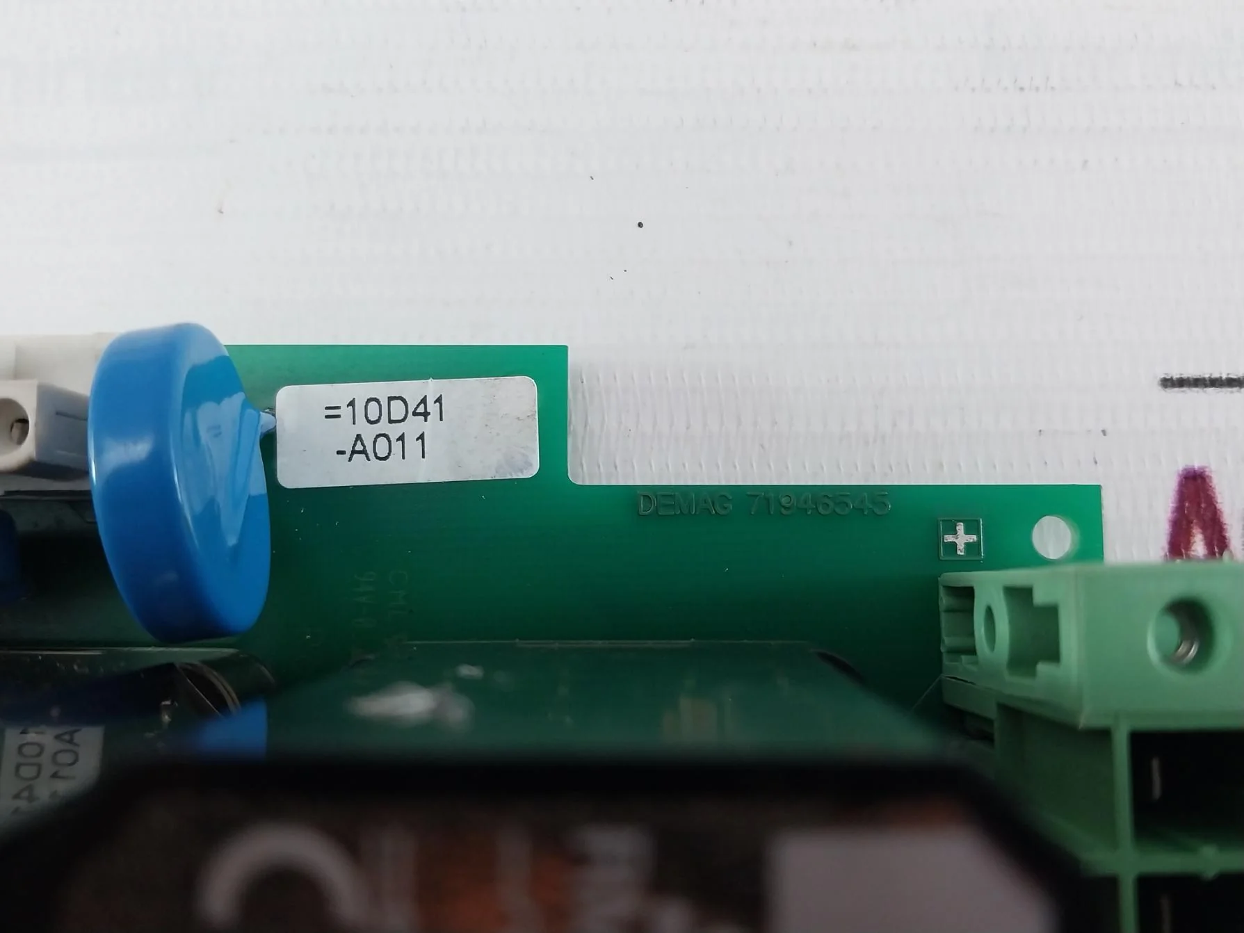 Demag 71946545 Control Board 94V-0 A013250 600Vac Lc1D32 Rm900278 - Image 7